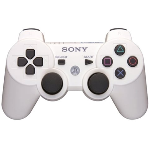 PS3 Official Dual Shock 3 White Controller - CeX (UK): - Buy, Sell 